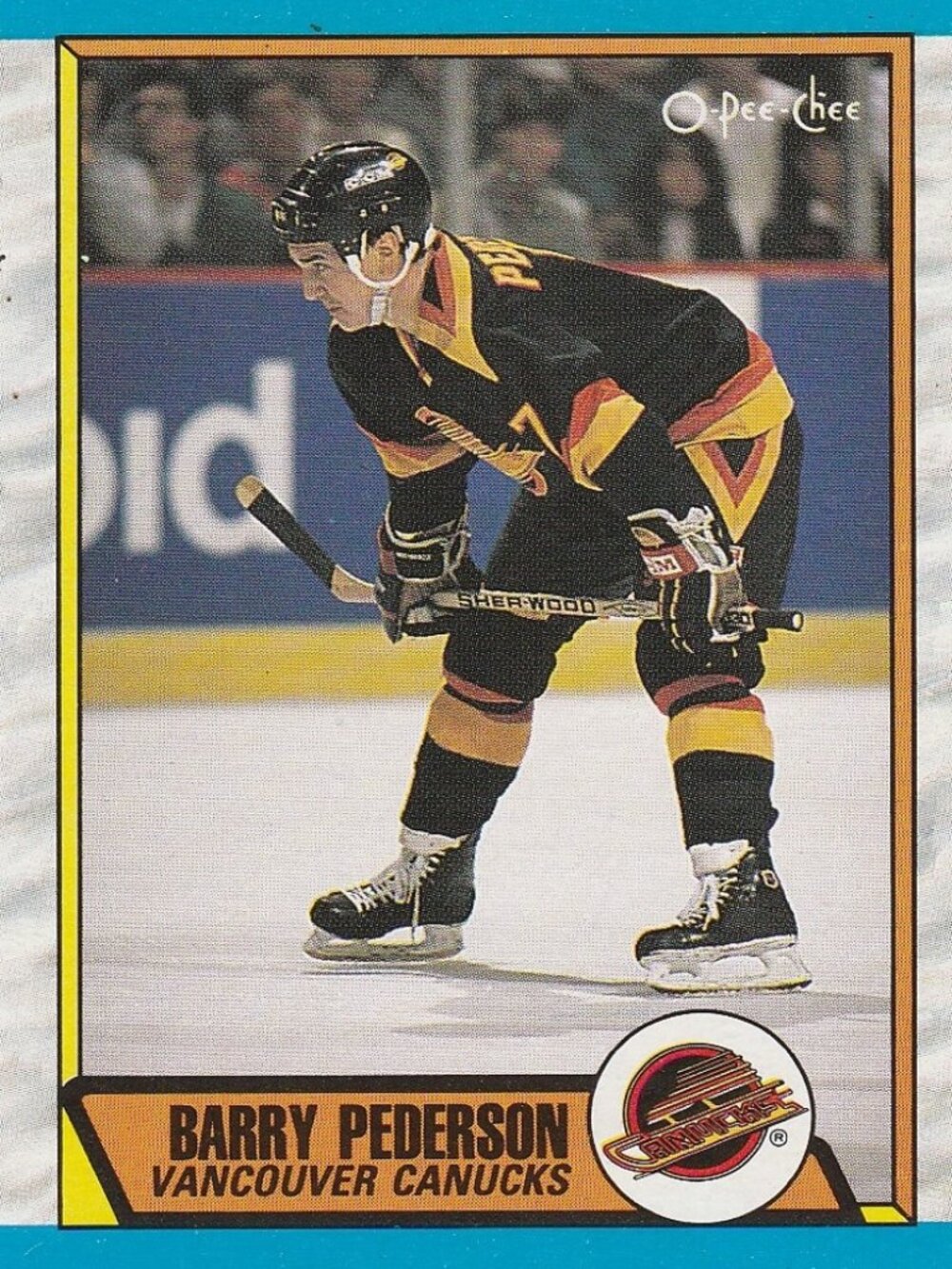 Barry Pederson - 1989 O Pee Chee Hockey Card
